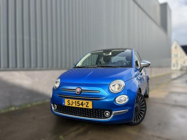 Fiat 500 TwinAir 80 0.9 Lounge 3-DRS Carplay Glazen dak P-sensoren APK: 05-2027