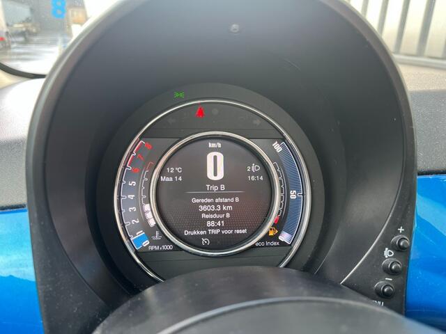 Fiat 500 TwinAir 80 0.9 Lounge 3-DRS Carplay Glazen dak P-sensoren APK: 05-2027