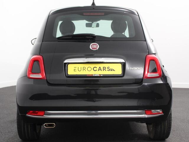 Fiat 500 1.0 Hybrid Dolcevita Finale Panorama dak Climate Control Cruise Control Navigatie Apple Carplay/Android Auto Dab Digitale Cockpit Parkeer Sensoren Lichtmetalen Velgen Led