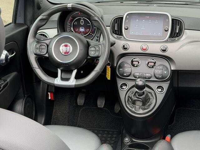 Fiat 500 1.0 Hybrid 70 PK Sport | Carplay | Clima | Cruise | 16"