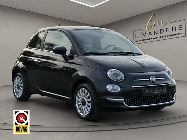 Fiat 500 1.0 Hybrid Dolcevita 2022 Zwart | Apple CarPlay | Climate Contro