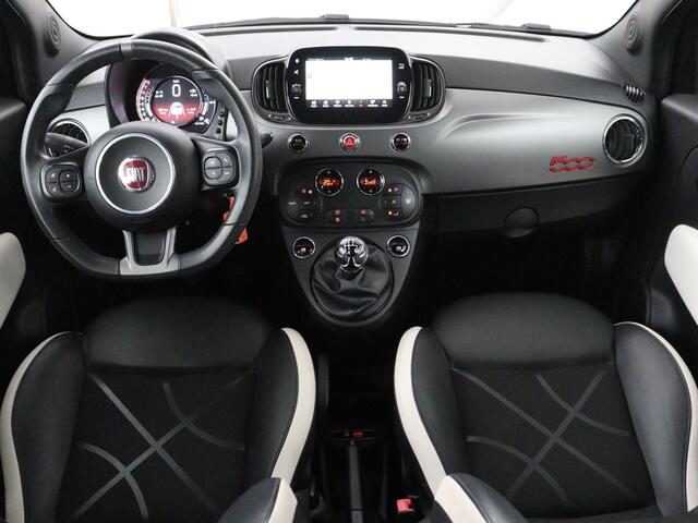 Fiat 500 0.9 TwinAir Turbo Sport Navigatie | Cruise control | DAB radio | Bluetooth | Half leder bekleding | Uconnect | Airco