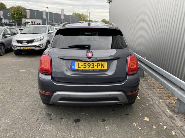 Fiat 500 X CROSS 1.4 Turbo MultiAir Cross AUTOMAAT, 89Dkm, Keyless, Leer/Stof, Clima, Navi, CC, Bluetooth, PDC, LM, nw. APK - Inruil Mogelijk -