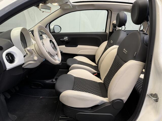 Fiat 500C 1.0 Hybrid Dolcevita Special Edition AIRCO/ECC-SPORT INT-LEDER-NAVI by CARPLAY-PDC-CRUISE CONTROL