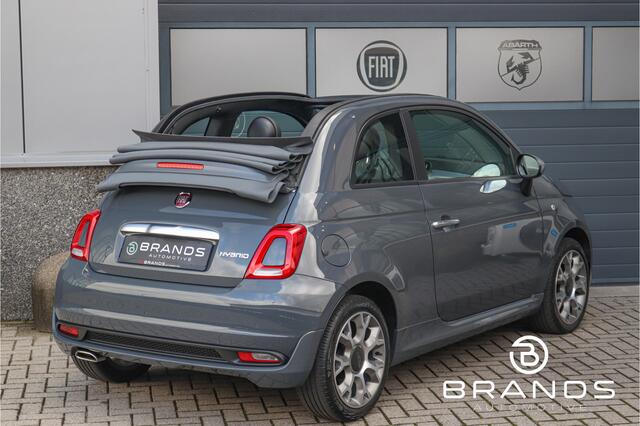 Fiat 500C 1.0 Hybrid Rockstar 1e eig Carplay Leder Uniek Garantie