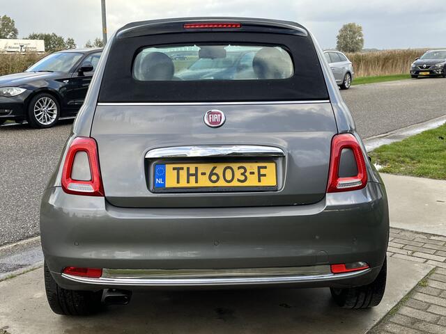 Fiat 500C 0.9 TwinAir Turbo Lounge / Airco / Cruise Control / Parkeerksensoren. Achter / Navi / Radio / 16'' LMV /