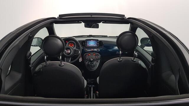 Fiat 500C 1.0 Hybrid Lounge Plus Navigatie Cruise Control Parkeer Sensoren Climate Control DAB Lichtmetalen Velgen