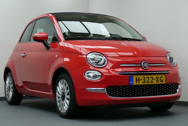 Fiat 500C 1.2 Clima, Cruise, Park Sensors, 15"LM Velgen All Season Banden