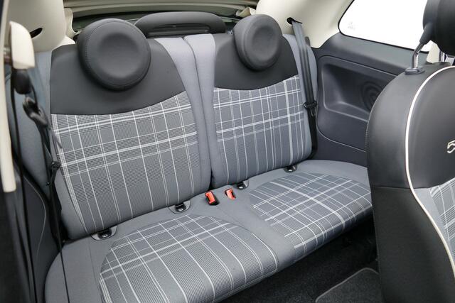 Fiat 500C 1.2 Clima, Cruise, Park Sensors, 15"LM Velgen All Season Banden