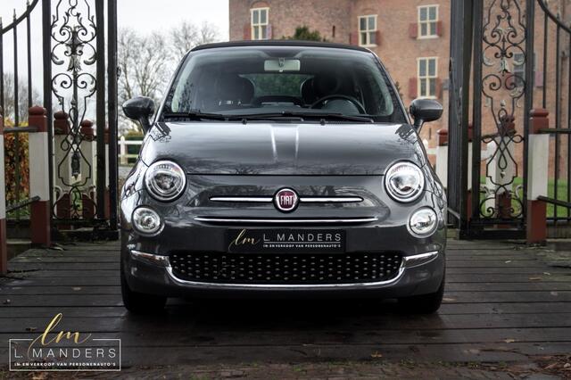 Fiat 500C 1.2 Lounge 2018 GRIJS | Cabrio | Airco | Benzine | PDC