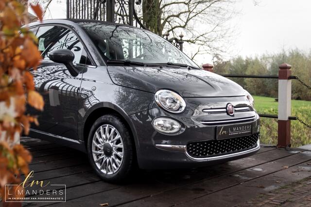 Fiat 500C 1.2 Lounge 2018 GRIJS | Cabrio | Airco | Benzine | PDC