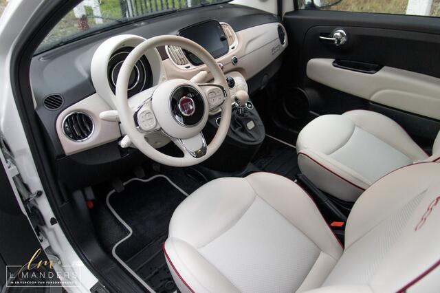 Fiat 500C 1.0 Hybrid Dolcevita 2020 WIT | Cabrio | Leder | Limited Edition