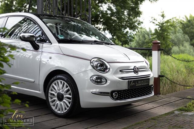 Fiat 500C 1.0 Hybrid Dolcevita 2020 WIT | Cabrio | Leder | Limited Edition