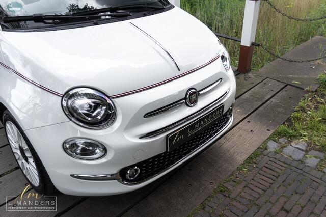 Fiat 500C 1.0 Hybrid Dolcevita 2020 WIT | Cabrio | Leder | Limited Edition