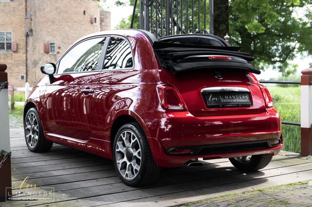 Fiat 500C 1.2 Sport 2018 ROOD | Cabriolet | Apple CarPlay