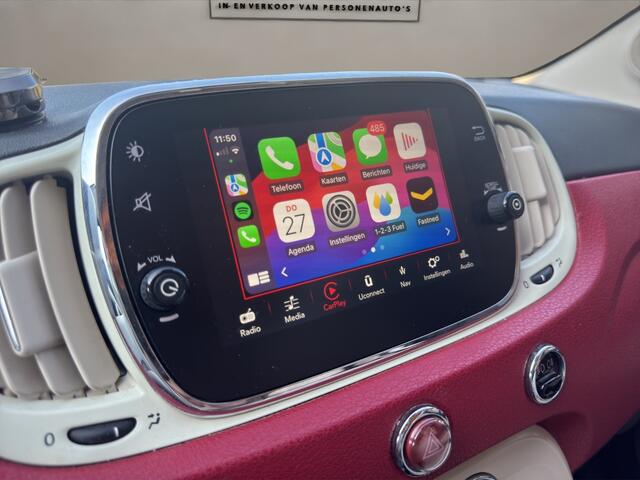 Fiat 500C 0.9 TwinAir Turbo 60Th Anniversary 2018 WIT | Automaat | Cabriol