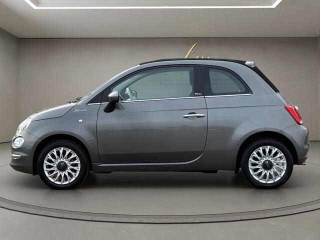 Fiat 500C 1.0 Hybrid Dolcevita 2022 GRIJS | Cabriolet | Leder | Airco