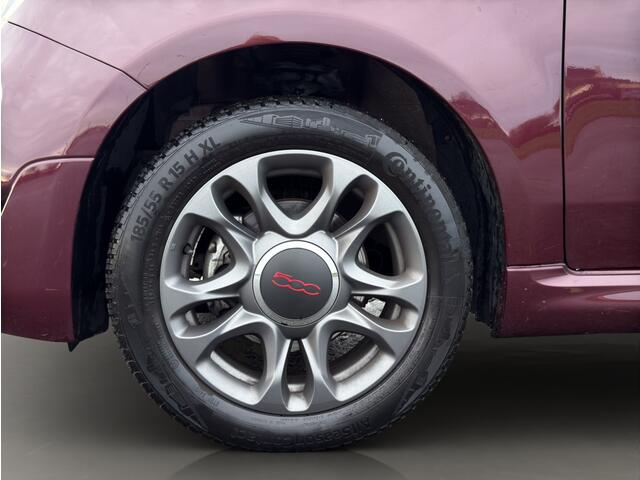 Fiat 500C 1.2 Sport 2019 BORDEAUX | Cabriolet | Apple CarPlay