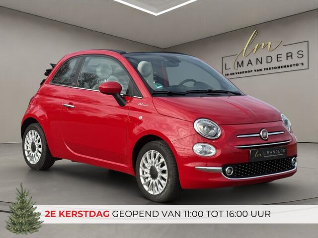 Fiat 500C 1.0 Hybrid Dolcevita 2021 ROOD | Cruise Control | Apple CarPlay