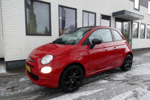 Fiat 500C 1.0 Black en Red Edition Hybride