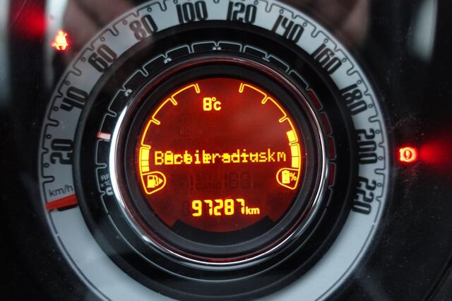 Fiat 500C 1.0 Black en Red Edition Hybride