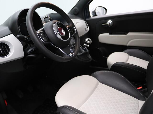 Fiat 500C 70pk Hybrid Star Cruise | Climate | Carplay | Parkeersens. achter | Open dak