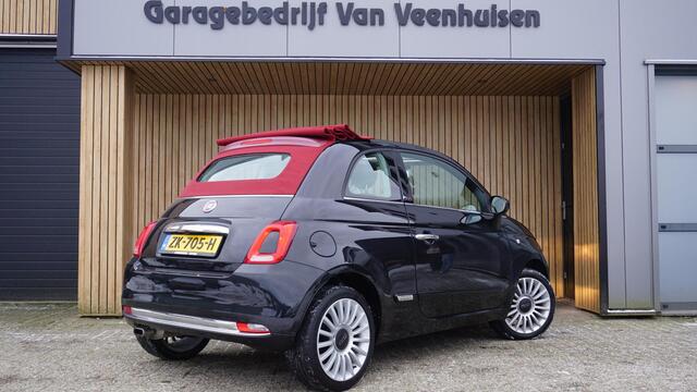 Fiat 500C 1.2 69pk Lounge Automaat Cabriolet Airco Cruise Control 16inch LM PDC *Dis.Riem v.v.* 48918km!