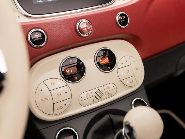 Fiat 500C 1.2 Lounge Sport (DUAL TONE LAK, FACELIFT, VIRTUAL COCKPIT, GROOT NAVI, CLIMATE, CRUISE, LEDEREN SPORTSTOELEN, XENON, BLUETOOTH, NIEUWSTAAT)