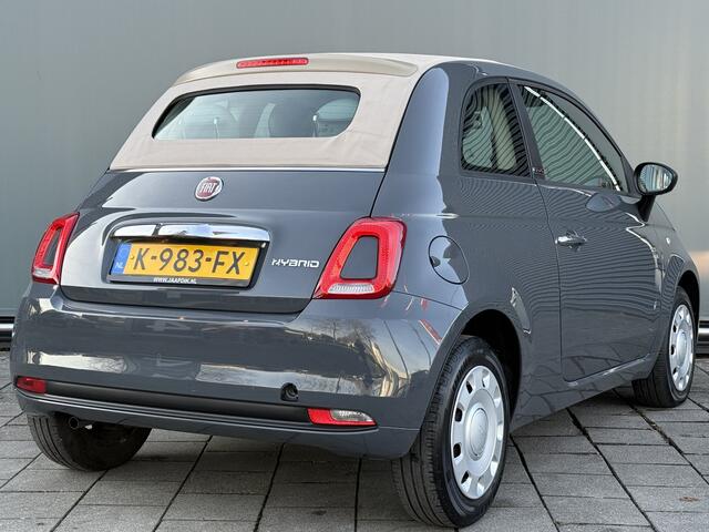 Fiat 500C BWJ 12-2020 | 1.0 73PK Hybrid Pop | AIRCO | CRUISE | DAB | PDC ACHTER | STUURBEKR | EL. RAMEN |