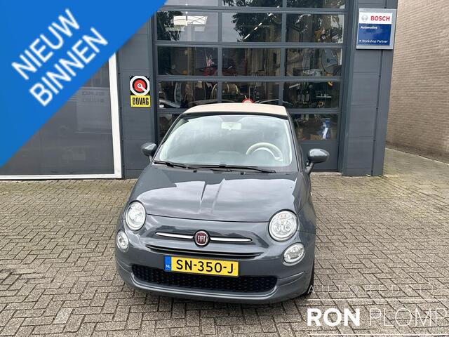 Fiat 500C 0.9 TwinAir Turbo Popstar Cabrio/ Airco/ Led/ LMV/ Elektrische ramen/ Cruise