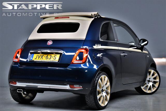 Fiat 500C 1.0 Hybrid Irmscher Nr.12 van 200 wereldwijd Carplay/H.Leer/Led/Climate/Cruise/Lmv17''