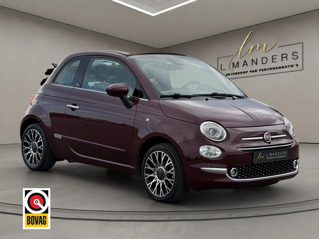 Fiat 500C 1.2 Star 2019 BORDEAUX | Cabrio | Apple CarPlay | Airco