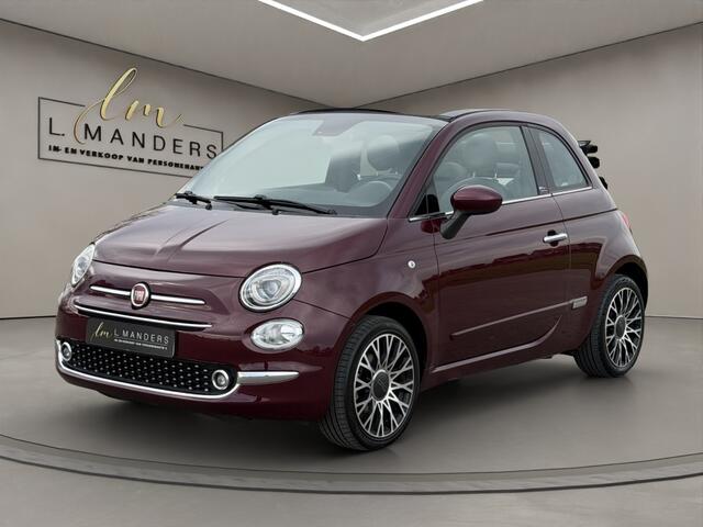 Fiat 500C 1.2 Star 2019 BORDEAUX | Cabrio | Apple CarPlay | Airco