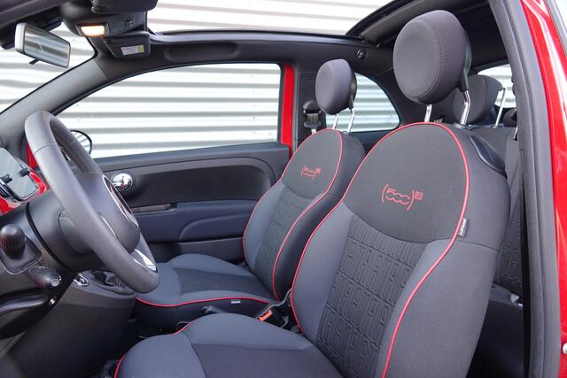 Fiat 500C 1.0 Hybrid RED | Carplay | Cruise | DAB | Airco | Navi |