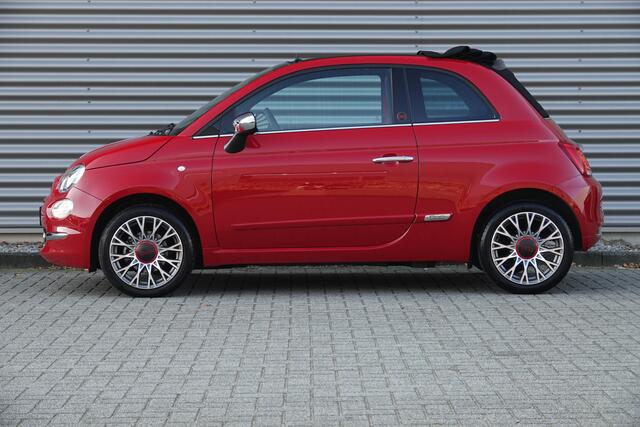 Fiat 500C 1.0 Hybrid RED | Carplay | Cruise | DAB | Airco | Navi |
