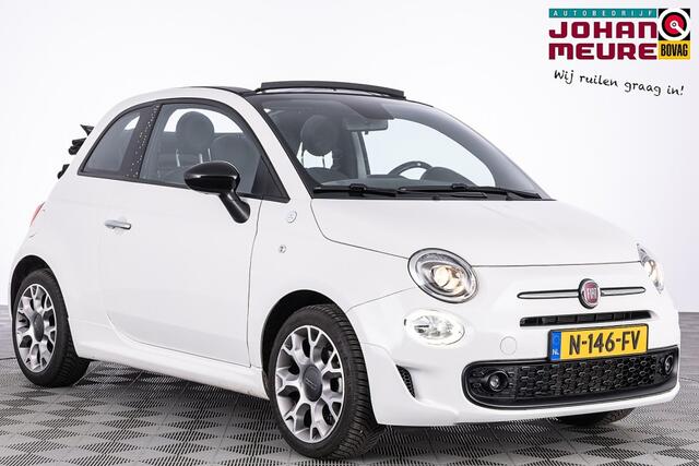 Fiat 500C 1.0 Hybrid Hey Google Sport | NAVI | VELGEN | AIRCO