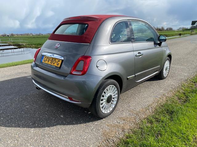 Fiat 500C 1.2 Lounge Cabrio/Airco/Navigatie/93dkm/2018