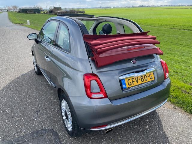 Fiat 500C 1.2 Lounge Cabrio/Airco/Navigatie/93dkm/2018