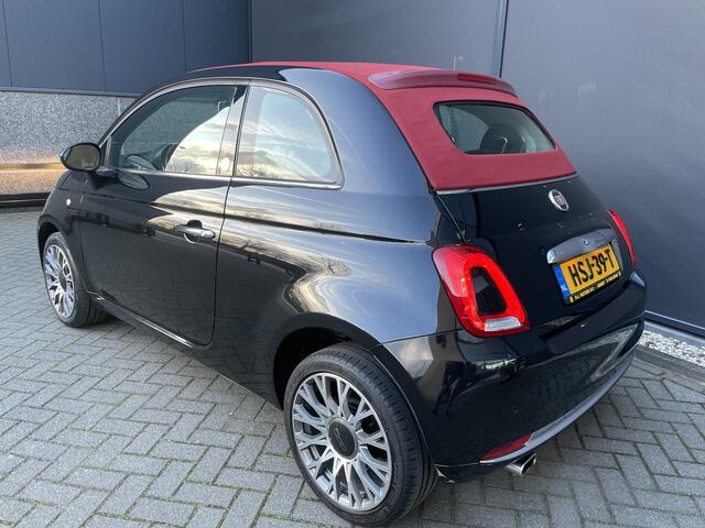 Fiat 500C 1.2 Lounge Airco - Apple carplay - Cruise control - Parkeersensor achter - Navigatiesysteem - Radio - Bluetooth - Licht metalen velgen 16 inch - Start/stop systeem - Elektrische ramen voor - Led dagverl