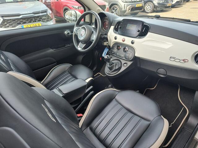 Fiat 500C 0.9 TWINAIR TURBO LOUNGE Leder | Cruise | Navi | Carplay/Android