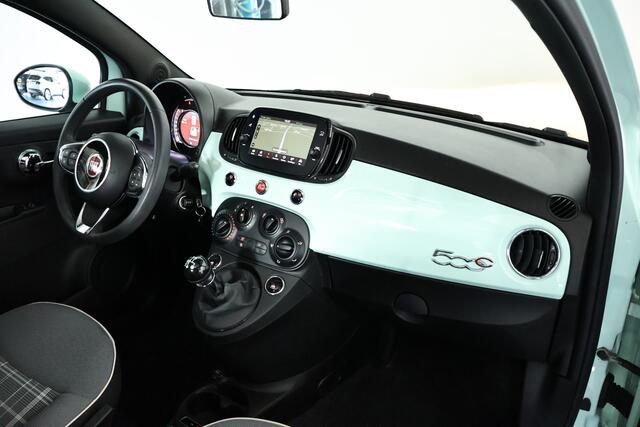 Fiat 500C 1.2 Lounge / Opendak / Navi / Cruisecontrol