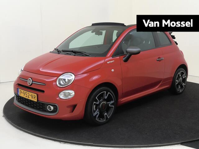 Fiat 500C 1.0 Hybrid Sport | Cabriodak | Climate & Cruise Control | Apple Carplay/Android | lichtmetalen velgen 16" |