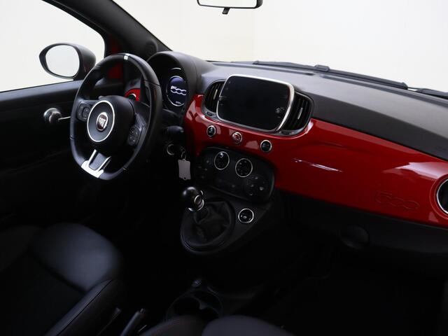 Fiat 500C 1.0 Hybrid Sport | Cabriodak | Climate & Cruise Control | Apple Carplay/Android | lichtmetalen velgen 16" |