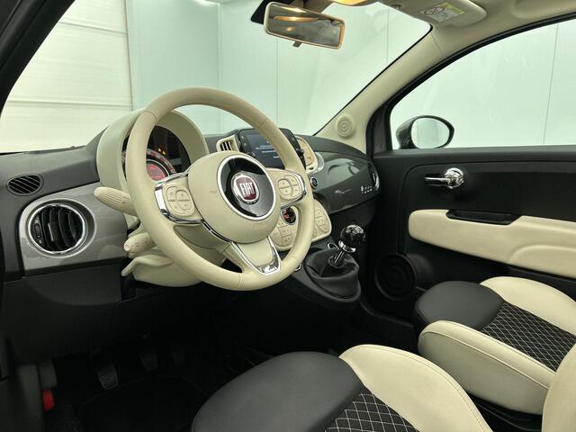 Fiat 500C 1.0 Hybrid Dolcevita Cabriolet | Climate Control | Sportstoelen | Parkeersensoren achter | Cruise Control | DAB | Lichtmetalen Velgen