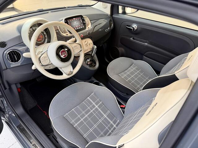 Fiat 500C 0.9 TwinAir Turbo Lounge, 81Pk, 2017m Origineel Nederlands, Apple carplay, Cruise control, Parkeersensoren, 4 seizoenen banden,