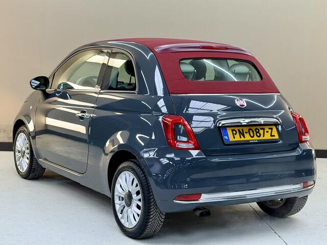 Fiat 500C 0.9 TwinAir Turbo Lounge, 81Pk, 2017m Origineel Nederlands, Apple carplay, Cruise control, Parkeersensoren, 4 seizoenen banden,