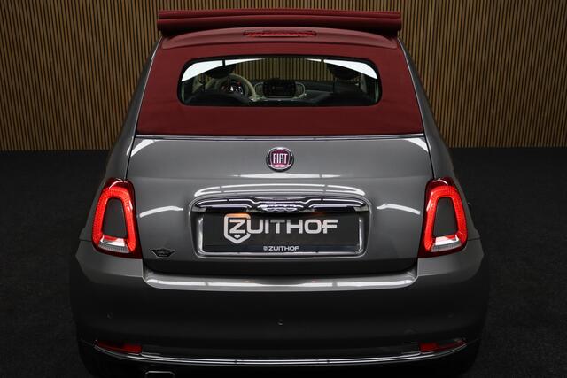 Fiat 500C 1.2 Automaat Lounge Cabrio Automaat | Elek. Bedienbare Kap | Cruise-control | Navigatie | Apple Carplay & Android Auto | Parkeersensoren Achter | Airco | LM Velgen