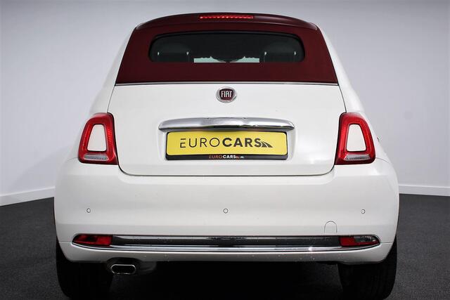 Fiat 500C 1.2 Star | Leder | Navigatie | Climate Control | Parkeer sensoren | Digitale Cockpit | Cruise control | LMV 16"