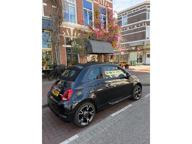 Fiat 500C SUPER NETTE /1.0 Hybrid sport/CABRIO/NL-AUTO/1ste EIG/LEDER/BLACK
