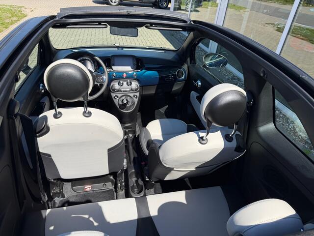 Fiat 500C 1.0 Hybrid Dolcevita Cabrio | 2tone Leder